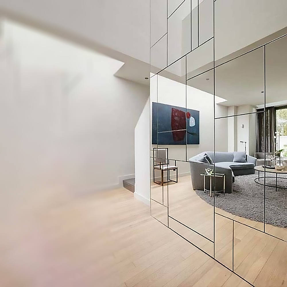 Decorative mirror wall tiles
